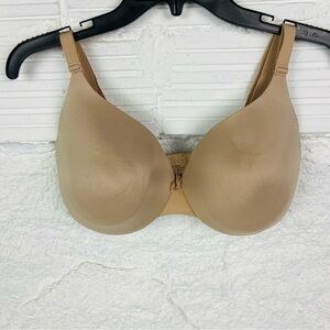 MODERN MOVEMENT nude colored lace back stretch bra size 36DD